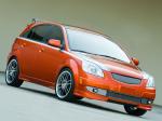 Kia Rio5 Orange Blur 2005 года